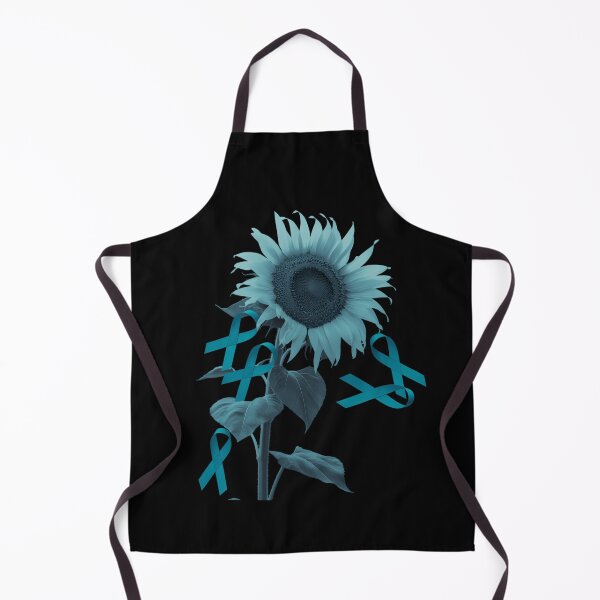 Item preview, SEXUAL ASSAULT AWARENESS Sunflower Teal Ribbon 2 designed and sold by SyncSusscess.