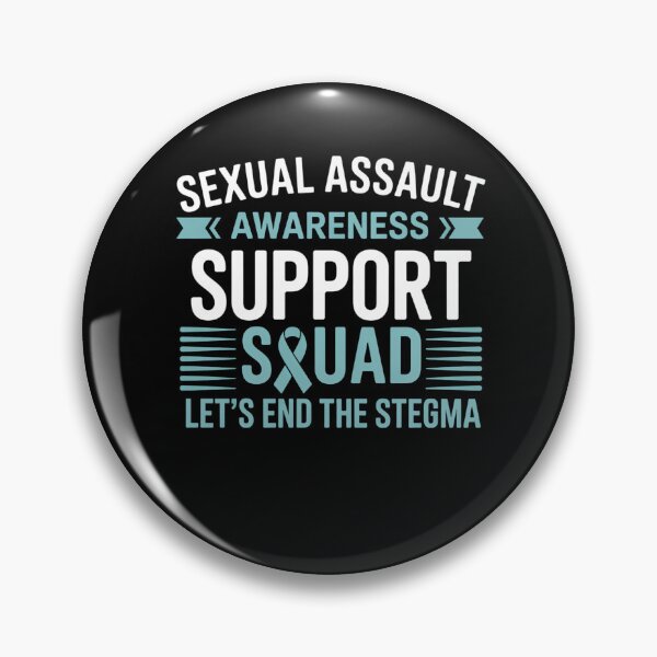 Item preview, Sexual Assault Awareness Support Squad Lets End The Stigma designed and sold by SyncSusscess.