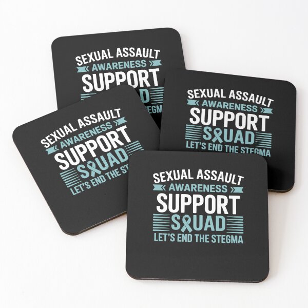 Item preview, Sexual Assault Awareness Support Squad Lets End The Stigma designed and sold by SyncSusscess.