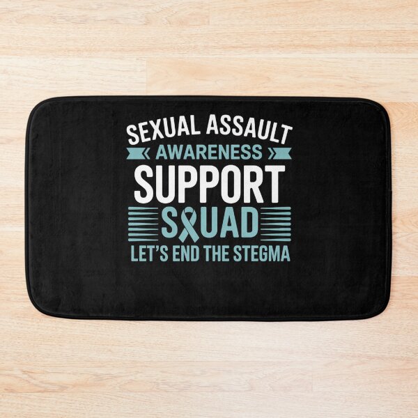 Item preview, Sexual Assault Awareness Support Squad Lets End The Stigma designed and sold by SyncSusscess.