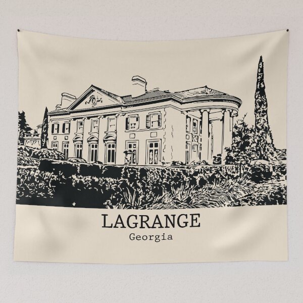 Item preview, LaGrange - Georgia designed and sold by Lakeric Cityscapes.