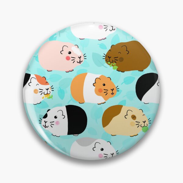 Item preview, Cute Guinea Pig Pattern designed and sold by ArtVixen.