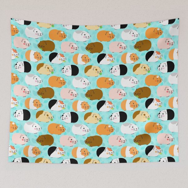 Item preview, Cute Guinea Pig Pattern designed and sold by ArtVixen.