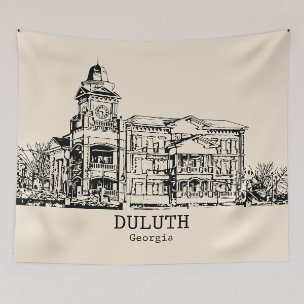 Item preview, Duluth - Georgia designed and sold by Lakeric Cityscapes.