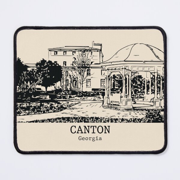 Item preview, Canton - Georgia designed and sold by Lakeric Cityscapes.