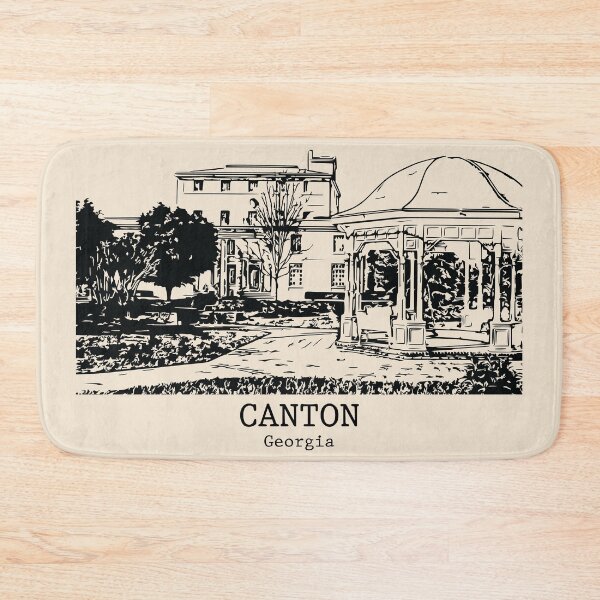 Item preview, Canton - Georgia designed and sold by Lakeric Cityscapes.