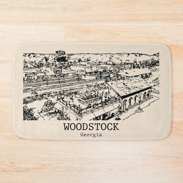 Item preview, Woodstock - Georgia designed and sold by Lakeric Cityscapes.