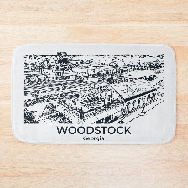 Item preview, Woodstock - Georgia designed and sold by Lakeric Cityscapes.
