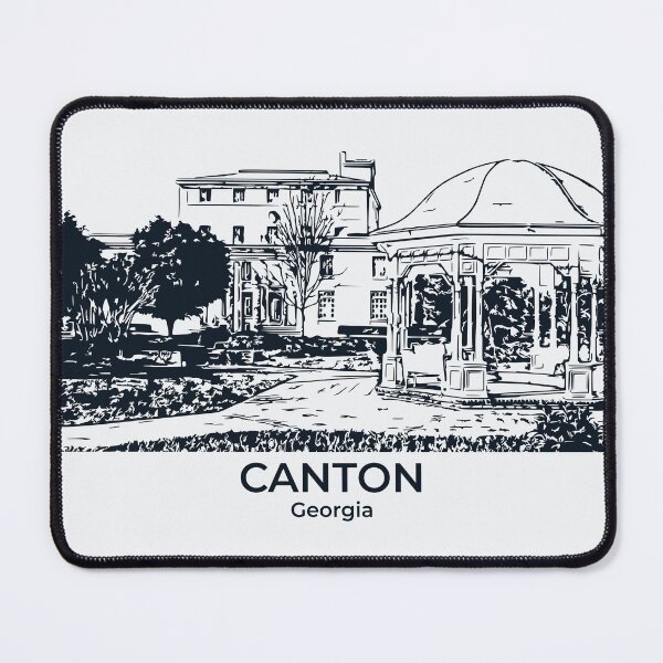 Item preview, Canton - Georgia designed and sold by Lakeric Cityscapes.