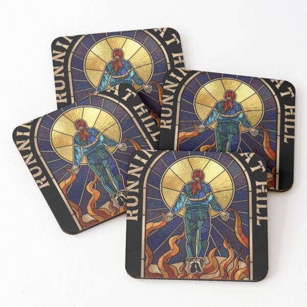 Item preview, Running Up That Hill Stained Glass Art designed and sold by Arcaucil.
