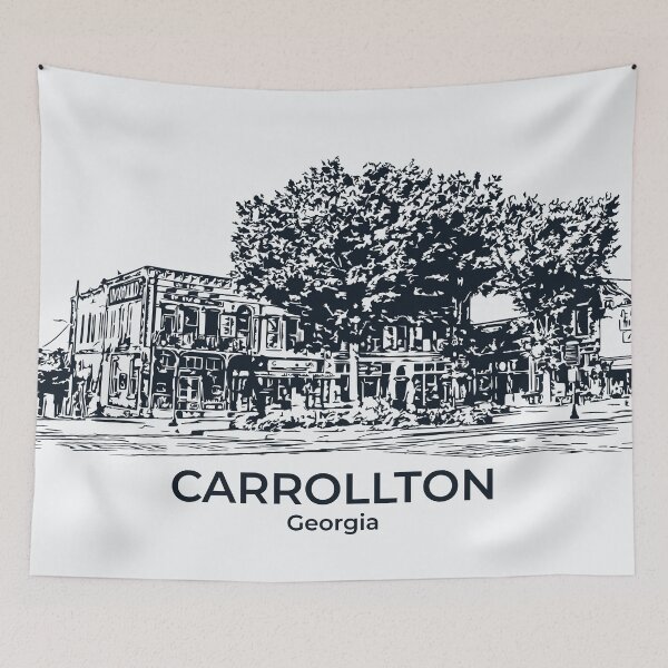 Item preview, Carrollton - Georgia designed and sold by Lakeric Cityscapes.