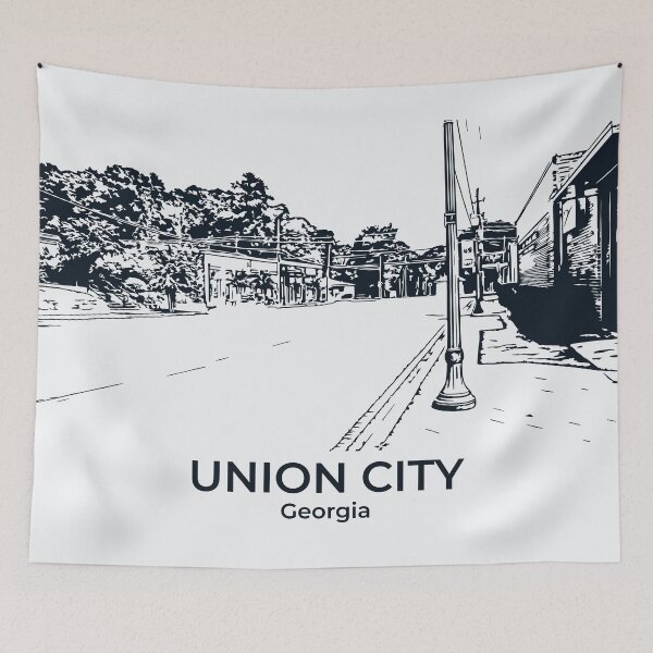 Item preview, Union City - Georgia designed and sold by Lakeric Cityscapes.