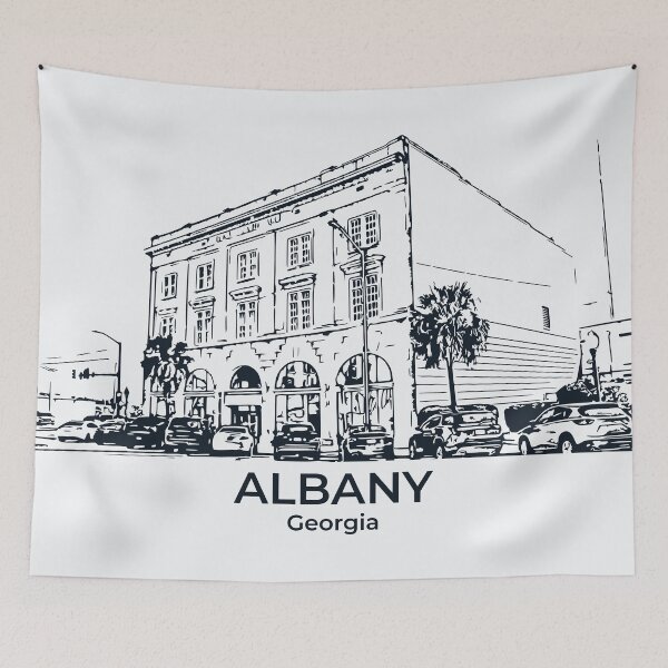 Item preview, Albany – Georgia designed and sold by Lakeric Cityscapes.