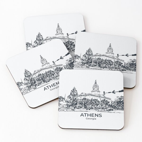 Item preview, Athens – Georgia designed and sold by Lakeric Cityscapes.
