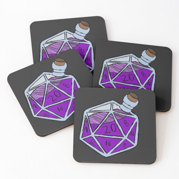 Item preview, Dice potion purple designed and sold by Questorium.