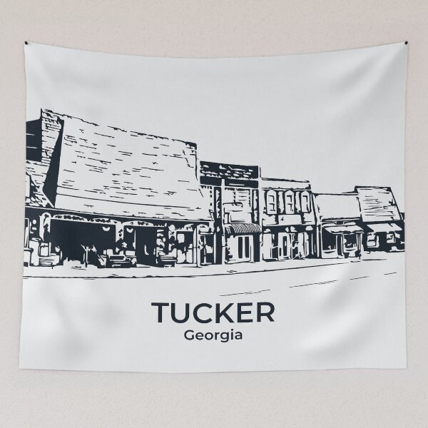 Item preview, Tucker - Georgia designed and sold by Lakeric Cityscapes.