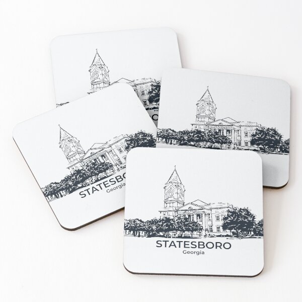 Item preview, Statesboro - Georgia designed and sold by Lakeric Cityscapes.