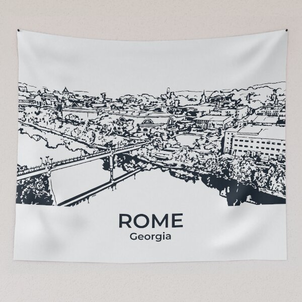 Item preview, Rome - Georgia designed and sold by Lakeric Cityscapes.