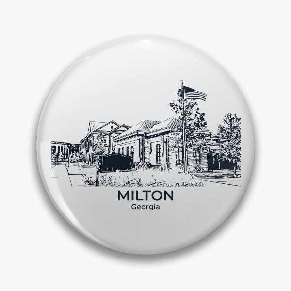 Item preview, Milton - Georgia designed and sold by Lakeric Cityscapes.