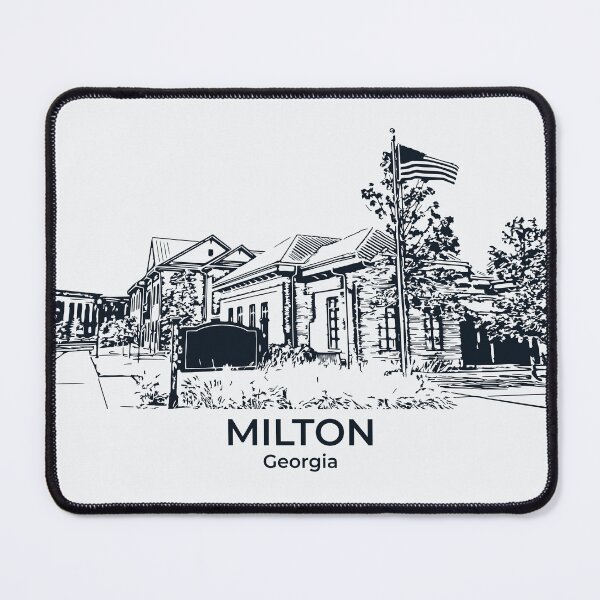 Item preview, Milton - Georgia designed and sold by Lakeric Cityscapes.
