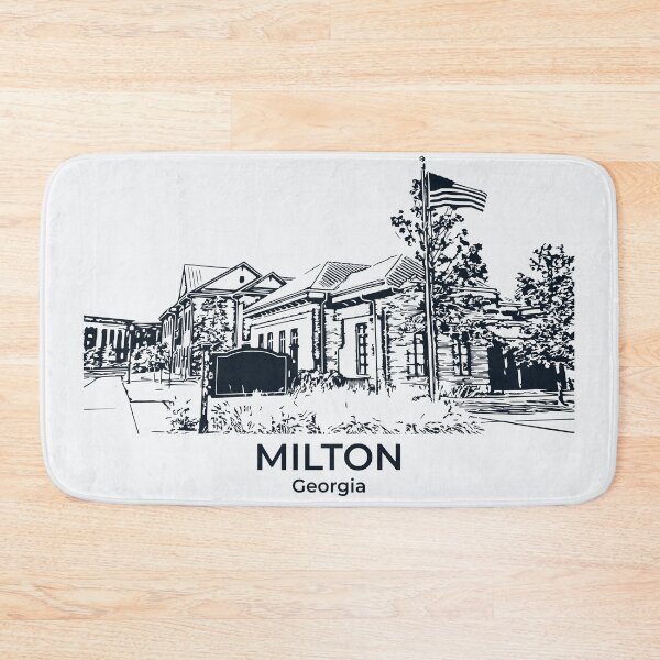 Item preview, Milton - Georgia designed and sold by Lakeric Cityscapes.