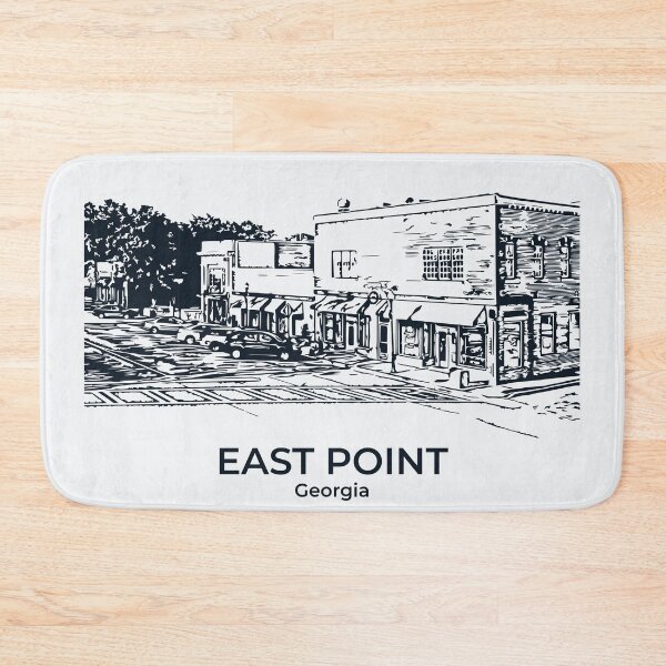 Item preview, East Point - Georgia designed and sold by Lakeric Cityscapes.