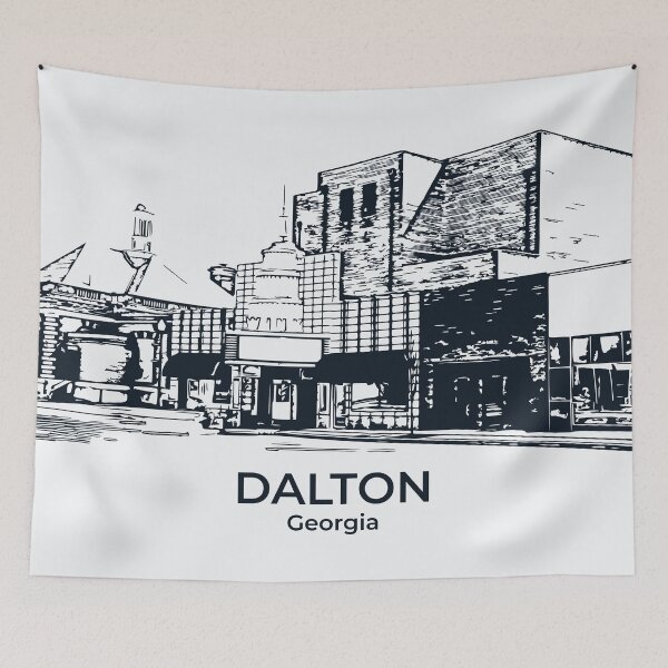 Item preview, Dalton - Georgia designed and sold by Lakeric Cityscapes.