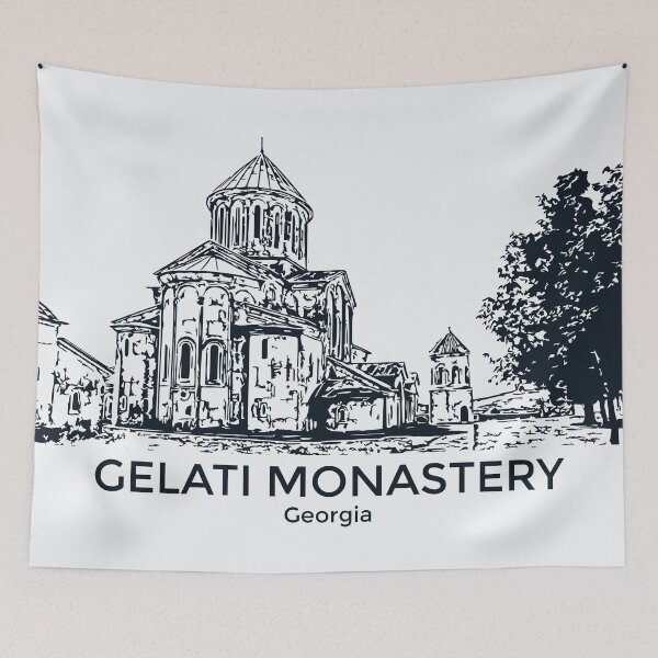 Item preview, Gelati Monastery - Georgia designed and sold by Lakeric Cityscapes.