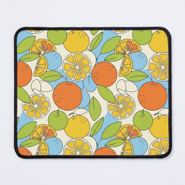 Item preview, Colorful Citrus Fruit Seamless Pattern designed and sold by joleyjl.
