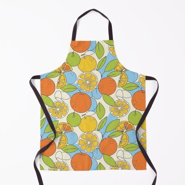 Item preview, Colorful Citrus Fruit Seamless Pattern designed and sold by joleyjl.
