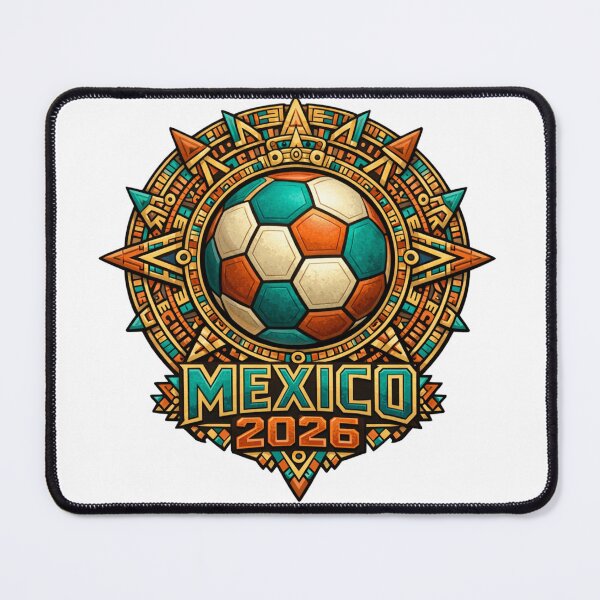Item preview, Mexico 2026 World Cup T-Shirt - Aztec Soccer Design - Mexican Heritage Football Tee designed and sold by Zion by Carvalho.