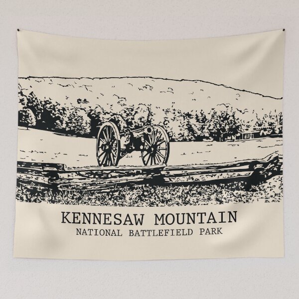 Item preview, Kennesaw Mountain National Battlefield Park designed and sold by Lakeric Cityscapes.
