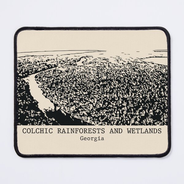 Item preview, Colchic Rainforests and Wetlands - Georgia designed and sold by Lakeric Cityscapes.