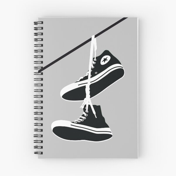 Item preview, Sneakers on a Wire Black & White designed and sold by DelcoBoy.