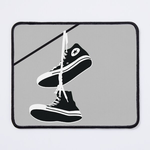 Item preview, Sneakers on a Wire Black & White designed and sold by DelcoBoy.