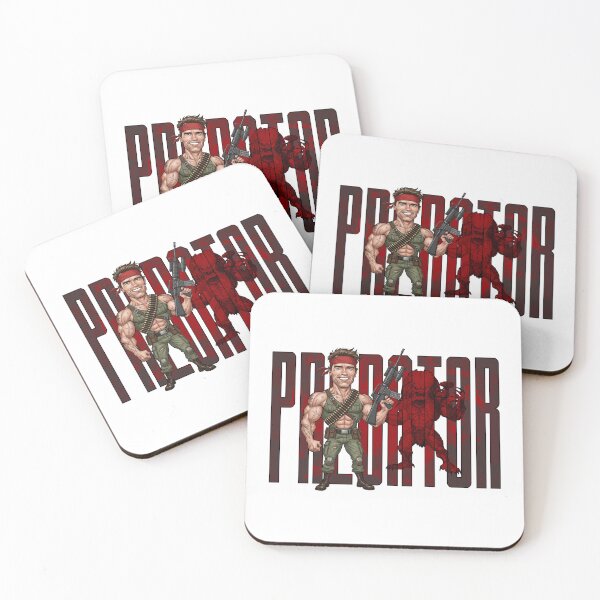 Item preview, Hilarious caricature of Arnold Schwarzenegger in the classic film Predator designed and sold by vectorlove.
