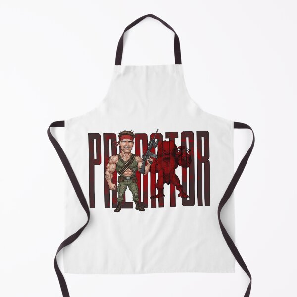 Item preview, Hilarious caricature of Arnold Schwarzenegger in the classic film Predator designed and sold by vectorlove.