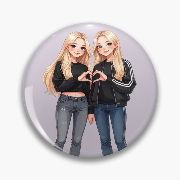 Item preview, True friendship, blonde teenagers designed and sold by LiskoDesign.