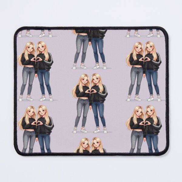 Item preview, True friendship, blonde teenagers designed and sold by LiskoDesign.