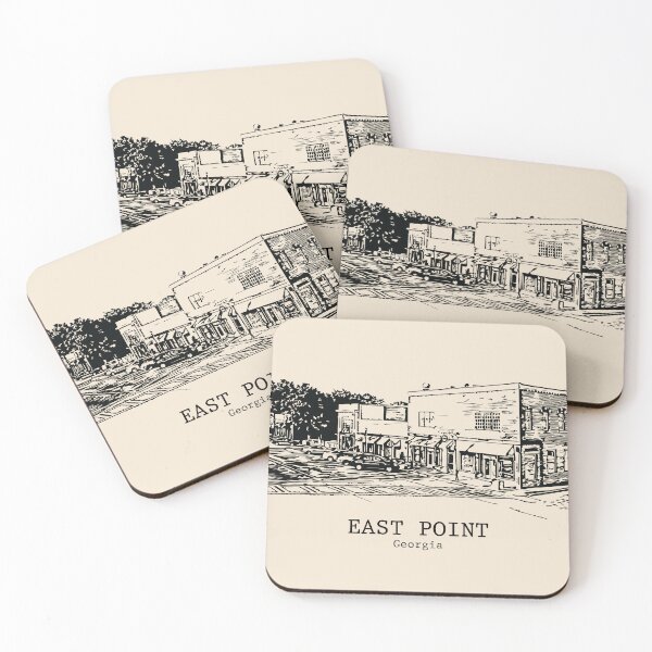 Item preview, East Point - Georgia designed and sold by Lakeric Cityscapes.