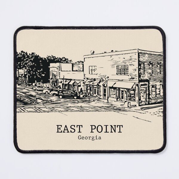 Item preview, East Point - Georgia designed and sold by Lakeric Cityscapes.