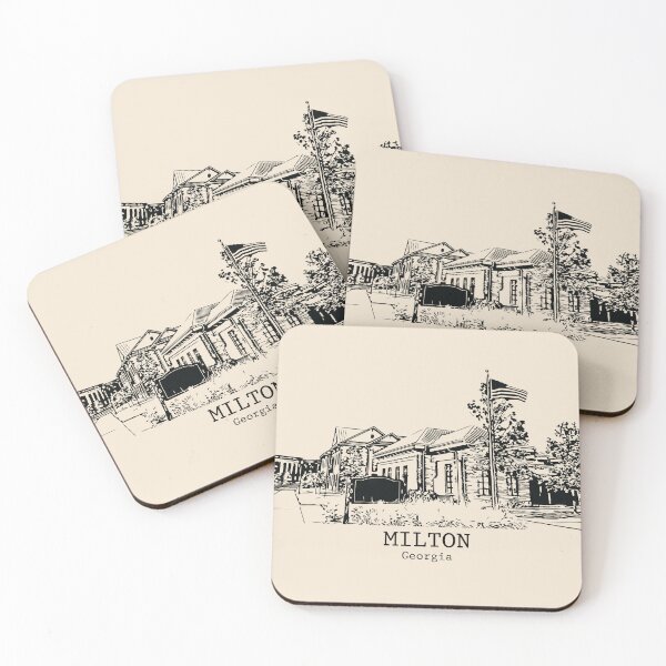 Item preview, Milton - Georgia designed and sold by Lakeric Cityscapes.