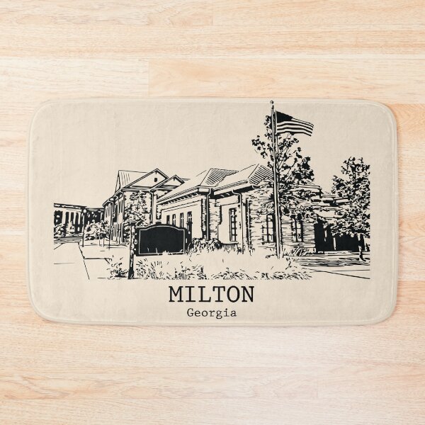 Item preview, Milton - Georgia designed and sold by Lakeric Cityscapes.