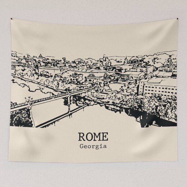 Item preview, Rome - Georgia designed and sold by Lakeric Cityscapes.