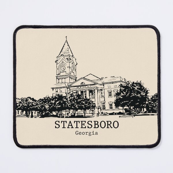 Item preview, Statesboro - Georgia designed and sold by Lakeric Cityscapes.