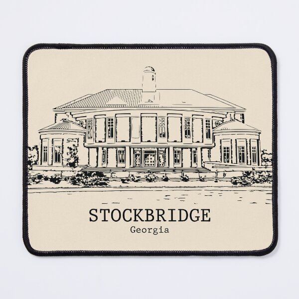 Item preview, Stockbridge - Georgia designed and sold by Lakeric Cityscapes.