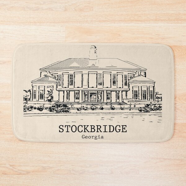 Item preview, Stockbridge - Georgia designed and sold by Lakeric Cityscapes.