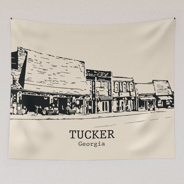 Item preview, Tucker - Georgia designed and sold by Lakeric Cityscapes.