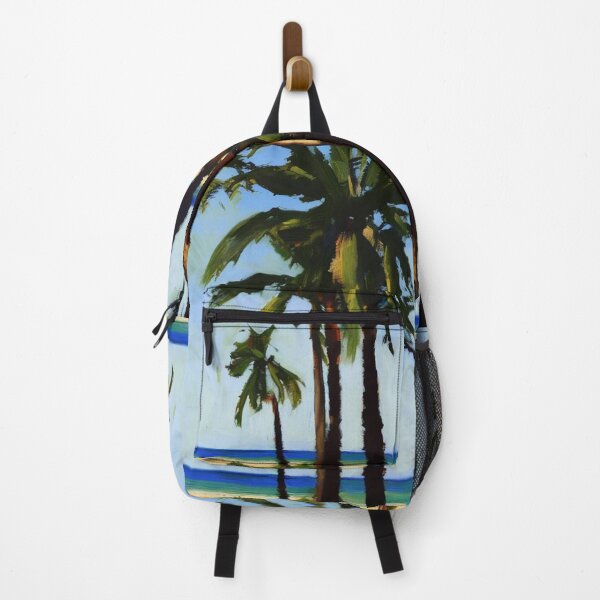 Item preview, Beachfront Palm Tree Artwork for Ocean View Dreamers designed and sold by WildStroke.
