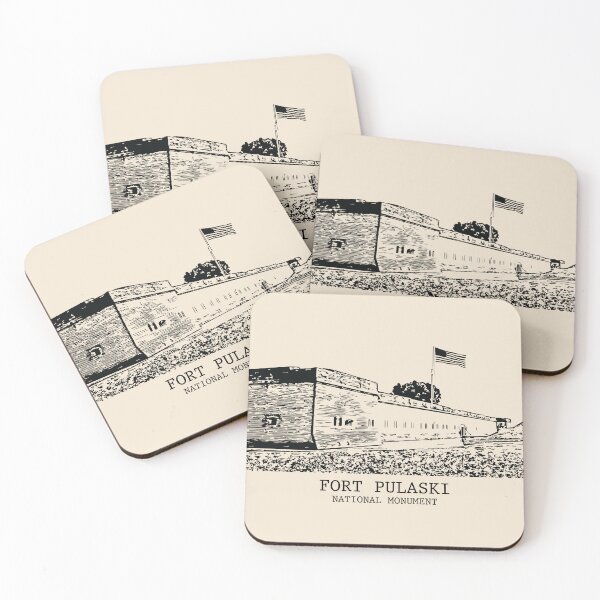 Item preview, Fort Pulaski National Monument designed and sold by Lakeric Cityscapes.